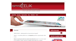 Desktop Screenshot of agencija-celik.si